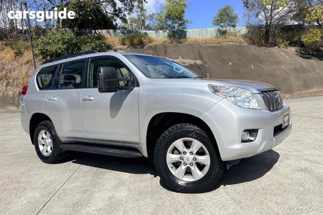 Silver 2009 Toyota Landcruiser Prado Wagon Gxl (4X4)