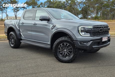 Grey 2023 Ford Ranger Double Cab Pick Up Raptor 3.0 (4X4)