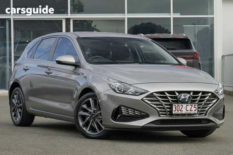 Silver 2021 Hyundai I30 Hatchback Active
