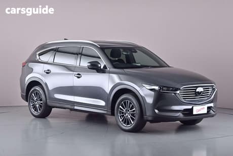 Grey 2022 Mazda CX-8 Wagon Sport (Awd)