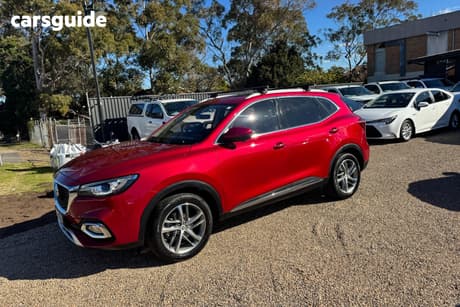 Red 2021 MG HS Wagon Phev Essence