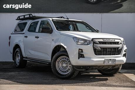 White 2021 Isuzu D-MAX Crew Cab Utility Sx (4X2) High-Ride