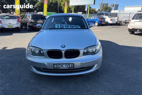 Silver 2007 BMW 120D Hatchback 20D