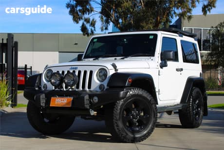 White 2014 Jeep Wrangler Hardtop Overland