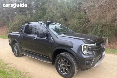 Grey 2023 Ford Ranger Double Cab Pick Up Wildtrak 3.0 (4X4)