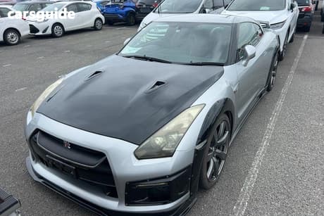 Silver 2009 Nissan GT-R Coupe R35 2DR COUPE 6SP AUTO 3.8TT