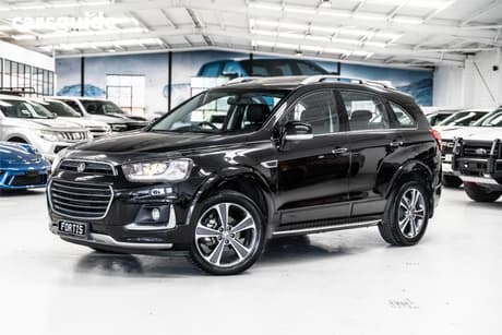 Black 2016 Holden Captiva Wagon 7 Ltz (Awd)
