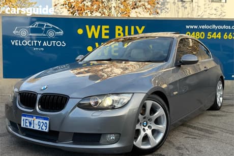 Grey 2009 BMW 325I Coupe 25I