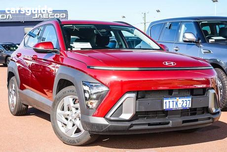 Red 2025 Hyundai Kona Wagon