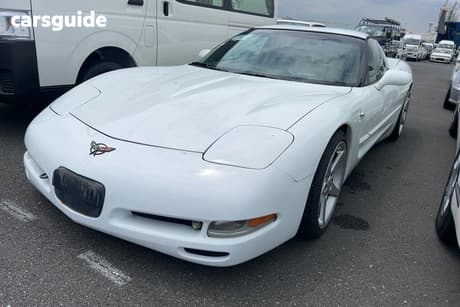 White 1998 Chevrolet Corvette Coupe C5 2DR COUPE 4SP AUTO 5.7I