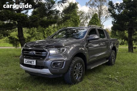 Grey 2018 Ford Ranger Double Cab Pick Up Wildtrak 2.0 (4X4)