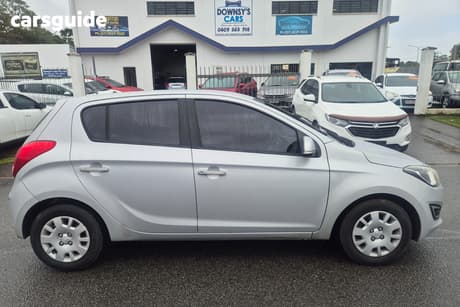 Silver 2013 Hyundai I20 Hatchback Active