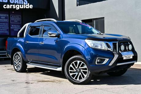 Blue 2016 Nissan Navara Dual Cab Utility St-X