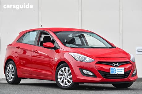 Red 2013 Hyundai I30 Hatchback Active