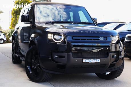Black 2025 Land Rover Defender Wagon 110 D350 X-Dynamic Hse (257Kw)