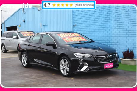Black 2018 Holden Commodore Sportswagon Rs-V