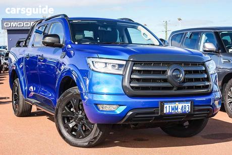 Blue 2024 GWM Cannon Dual Cab Utility Vanta (4X4)
