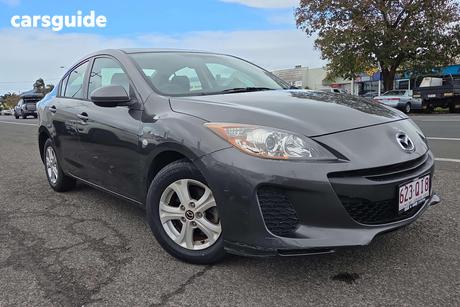 Grey 2012 Mazda 3 Sedan Neo