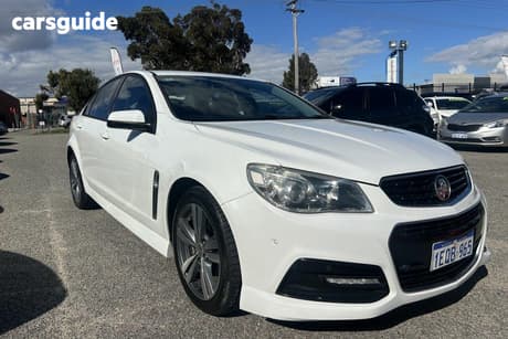 White 2015 Holden Commodore Sedan Sv6