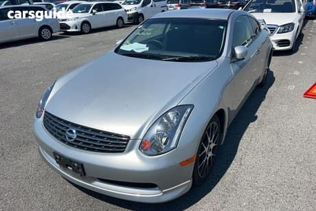 Silver 2003 Nissan Skyline Coupe 350GT