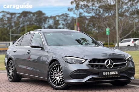 Grey 2022 Mercedes-Benz C200 Sedan Edition C Mhev