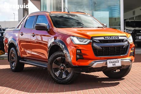 Orange 2020 Isuzu D-MAX Crew Cab Utility X-Terrain (4X4)