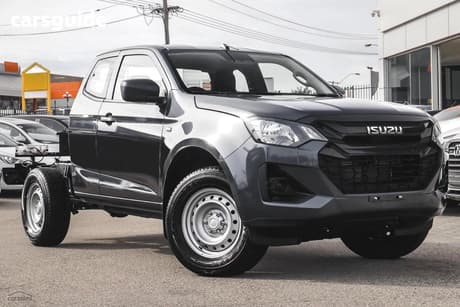 Grey 2026 Isuzu D-MAX Space Cab Chassis Sx (4X4)