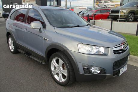 Grey 2013 Holden Captiva Wagon 7 Lx (4X4)