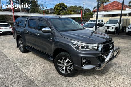 Grey 2018 Toyota Hilux Double Cab Pick Up Sr5 (4X4)