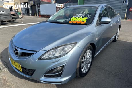 Blue 2011 Mazda 6 Sedan Luxury