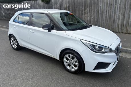 White 2023 MG MG3 Hatchback Core