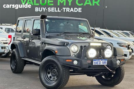 Grey 2017 Jeep Wrangler Unlimited Softtop Sport (4X4)