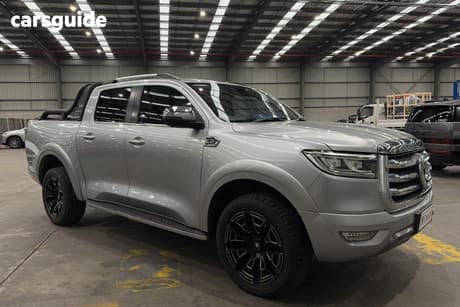 Silver 2022 GWM UTE Dual Cab Utility Cannon-X (4X4)