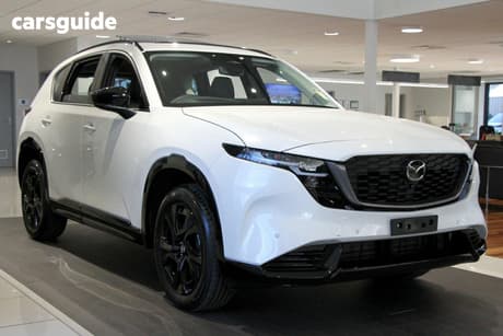 White 2026 Mazda CX-5 Wagon G25 Akera (Awd)