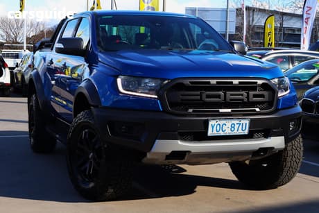 Blue 2019 Ford Ranger Double Cab Pick Up Raptor 2.0 (4X4)