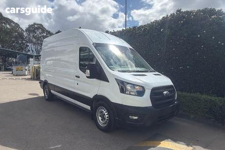 White 2021 Ford Transit Van 350L Lwb (Fwd) Srw