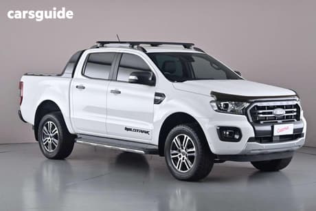 White 2021 Ford Ranger Double Cab Pick Up Wildtrak 3.2 (4X4)