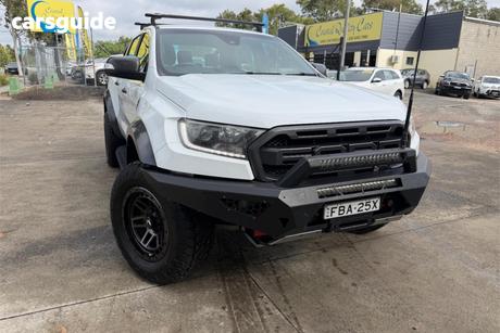White 2018 Ford Ranger Double Cab Pick Up Raptor 2.0 (4X4)
