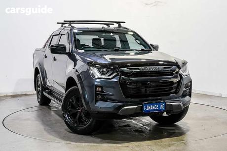 Grey 2023 Isuzu D-MAX Crew Cab Utility X-Terrain (4X4)