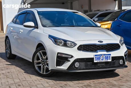 White 2020 Kia Cerato Hatchback Sport Safety Pack