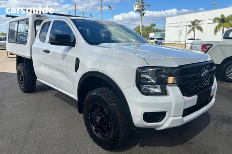 White 2022 Ford Ranger Super Cab Chassis Xl 2.0 (4X4)