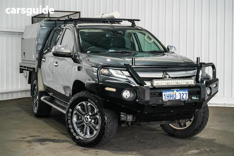 Grey 2018 Mitsubishi Triton Double Cab Pick Up Gls (4X4)