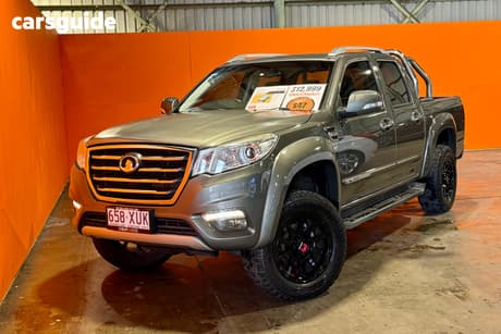 Grey 2017 Great Wall Steed Dual Cab Utility (4X4)