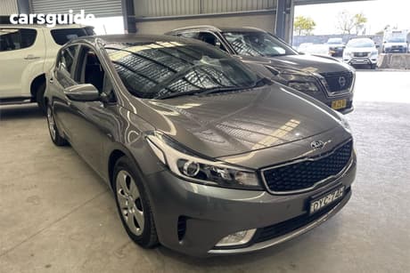 Silver 2018 Kia Cerato Hatchback S