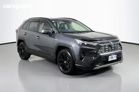 Silver 2023 Toyota RAV4 Wagon Cruiser (Awd) Hybrid