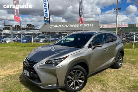 Grey 2017 Lexus NX200T Wagon F Sport (Awd)