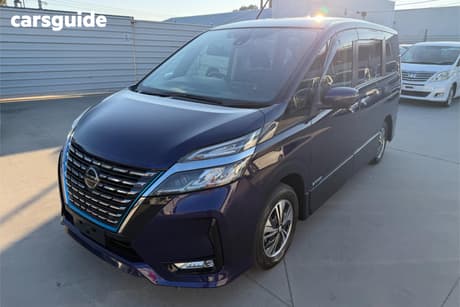 Blue 2021 Nissan Serena SUV E-POWER HYBRID