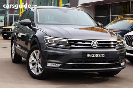Silver 2017 Volkswagen Tiguan Wagon 140 Tdi Highline