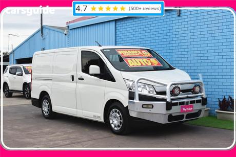 White 2021 Toyota HiAce Van Lwb Gl (Colours)