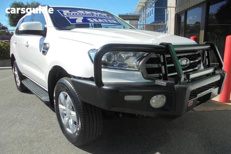 White 2019 Ford Everest Wagon Ambiente (4Wd 5 Seat)
